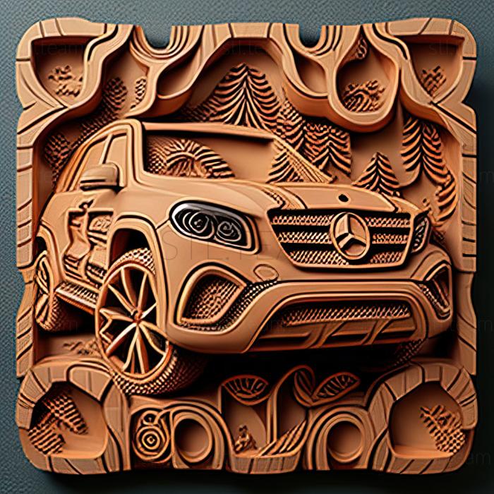 3D модель Mercedes Benz X (STL)